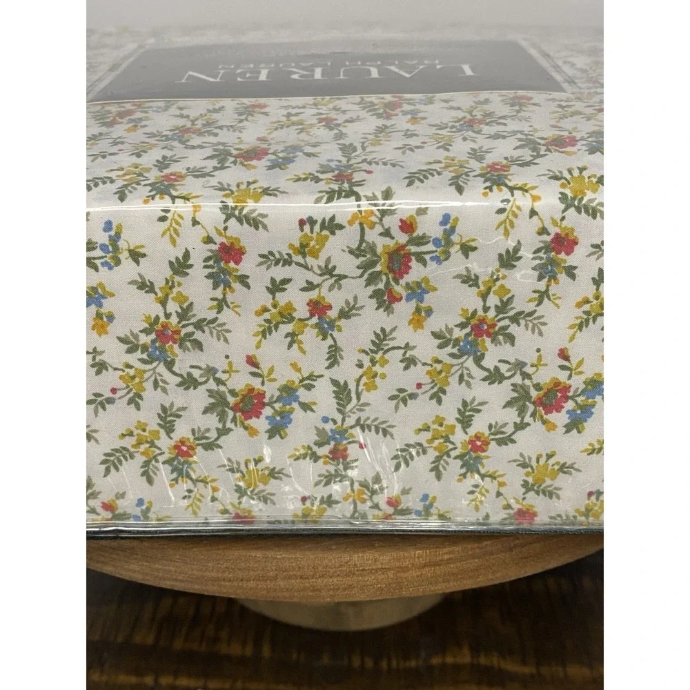 Ralph Lauren FULL Sheet Set Extra Deep French Country Calico Cottage Core NEW